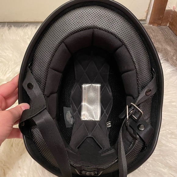 COPY - Haley Davidson Lone Star Adjustable Fit Half Helmet - Size XL / XXL - Picture 4 of 13